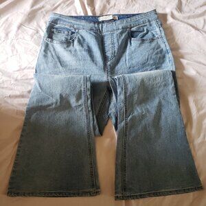 High-rise Jeans flare Size 8